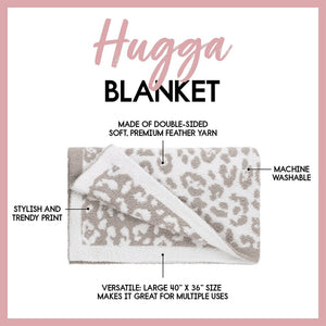 Leopard Hugga Blanket
