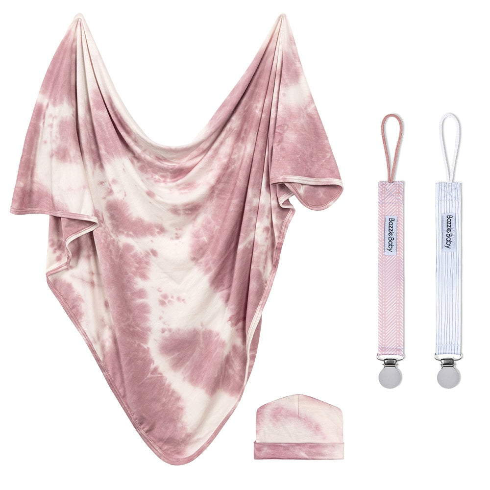 Mauve swaddle online set