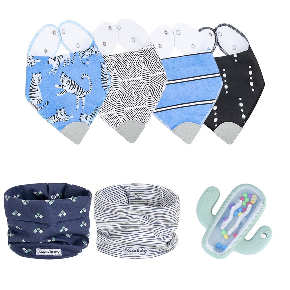 Tiny Teether Gift Bundle in Tiger Cub