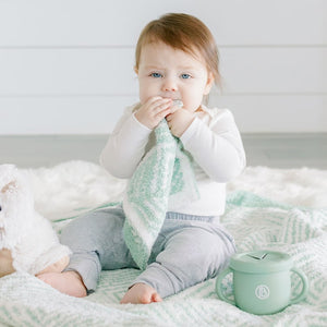 Hugga Blanket + Mini Hugga Lovie: Zebra Geo