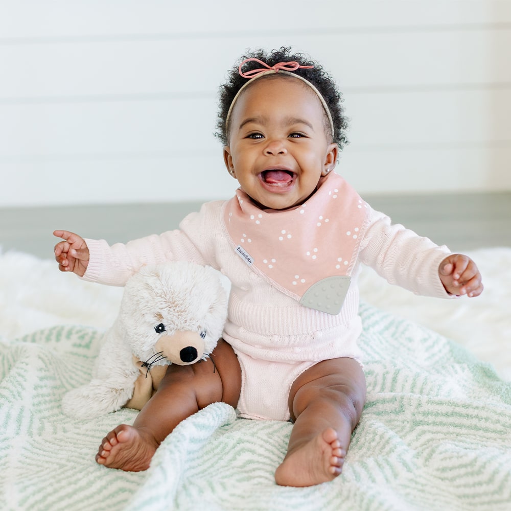 Tiny Teether Gift Bundle in Mini Mauve