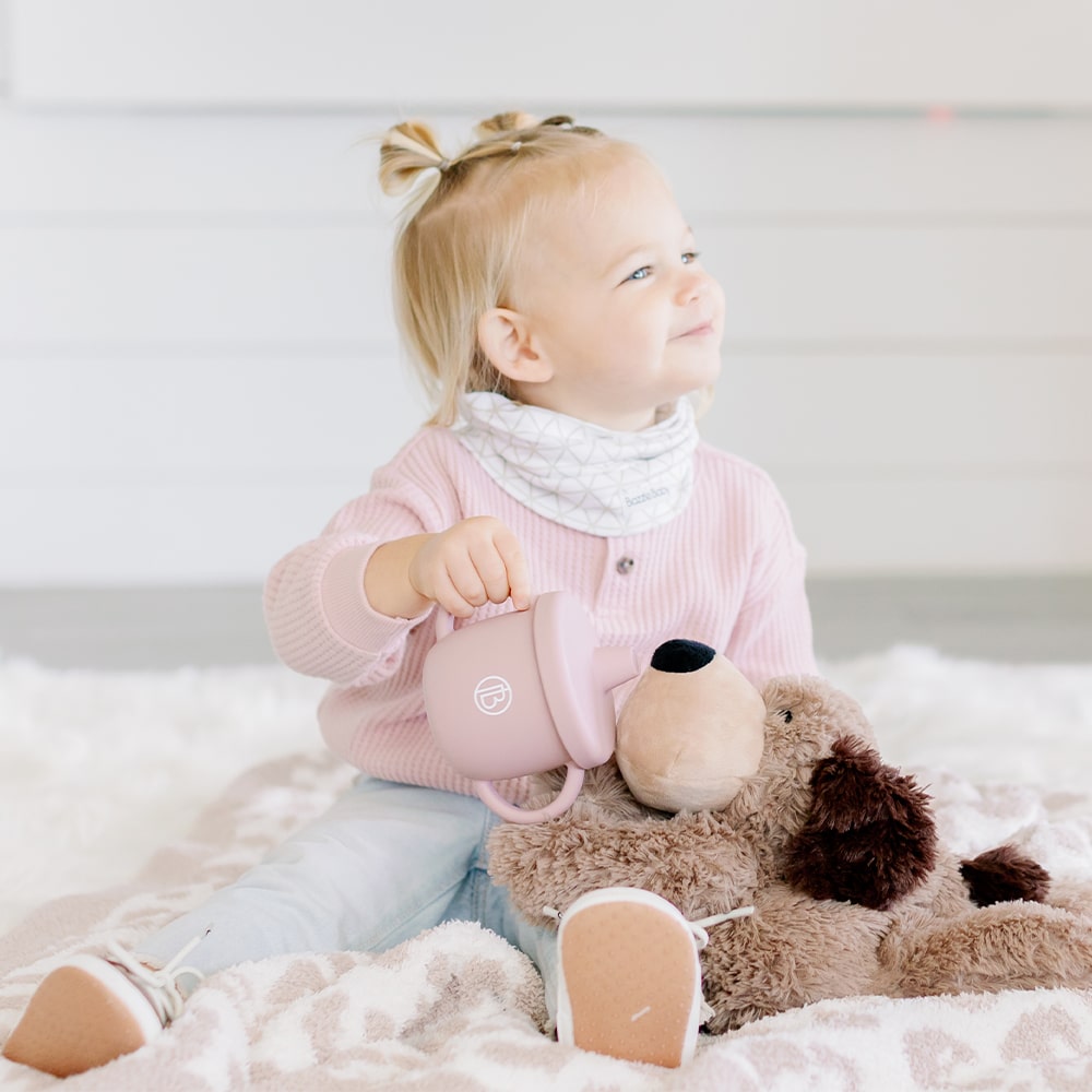 Tiny Teether Gift Bundle in Mini Mauve