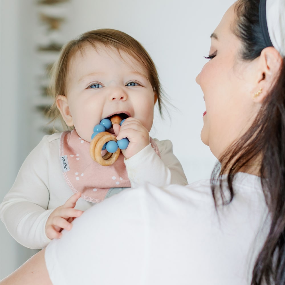 Tiny Teether Gift Bundle in Stripes and Solids